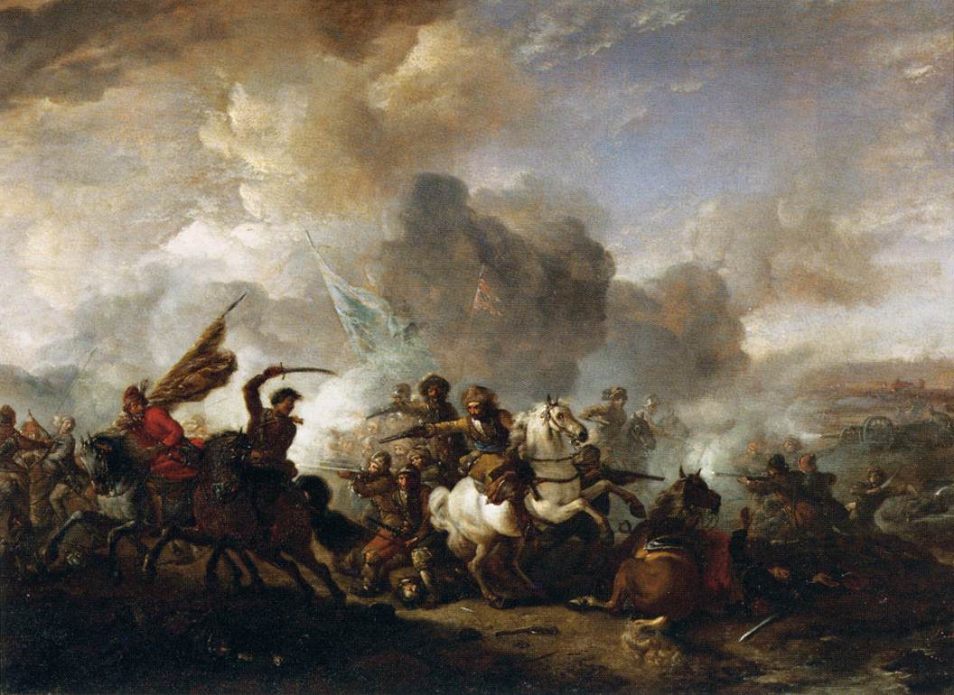 Филипс Вауверман (Воуверман). Схватка между восточной кавалерией и кавалерией Священной Римской империи