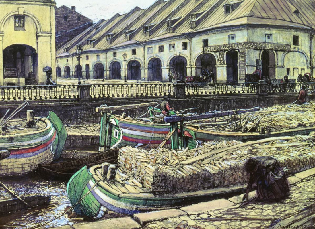 Никольский рынок в Петербурге