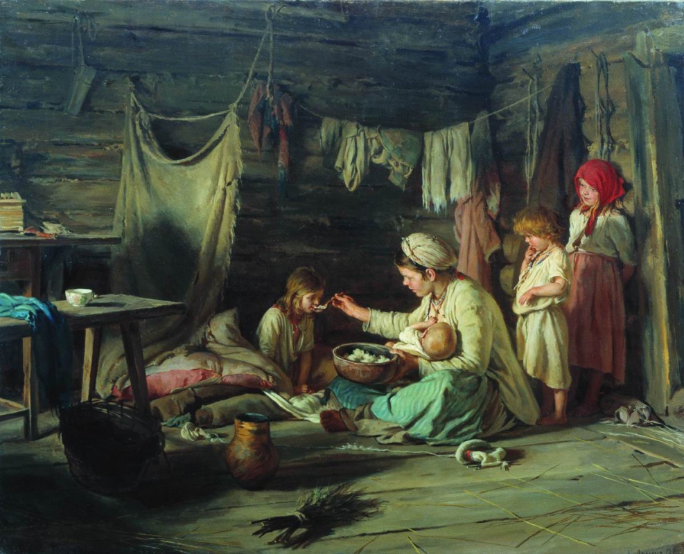 Кирилл (Карл) Викентьевич Лемох. Выздоравливающая.1889