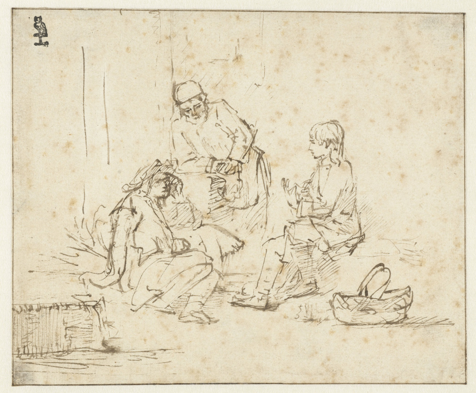 Рембрандт Харменс ван Рейн. Иосиф толкует сны своим сопленникам