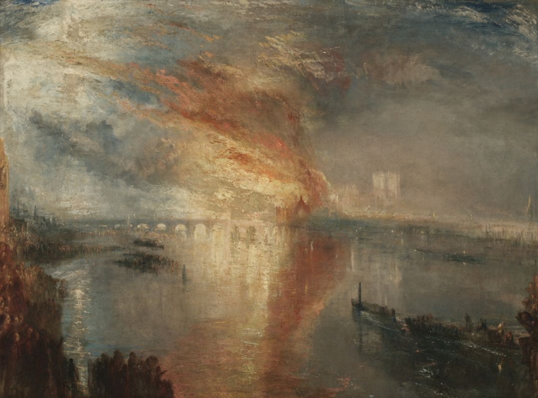 Пожар в здании парламента 16 октября 1834 года