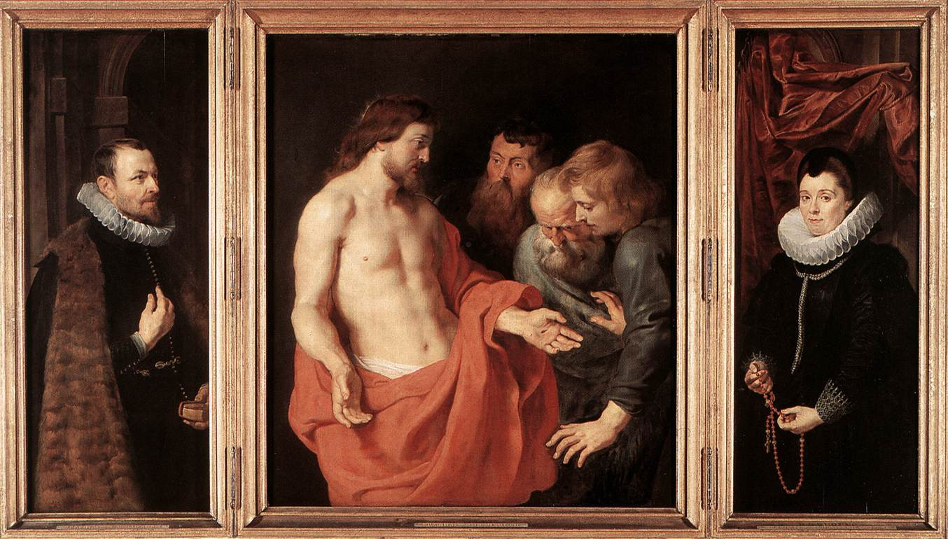 Неверие святого Фомы с Николасом Рококсом и Адрианой Перес