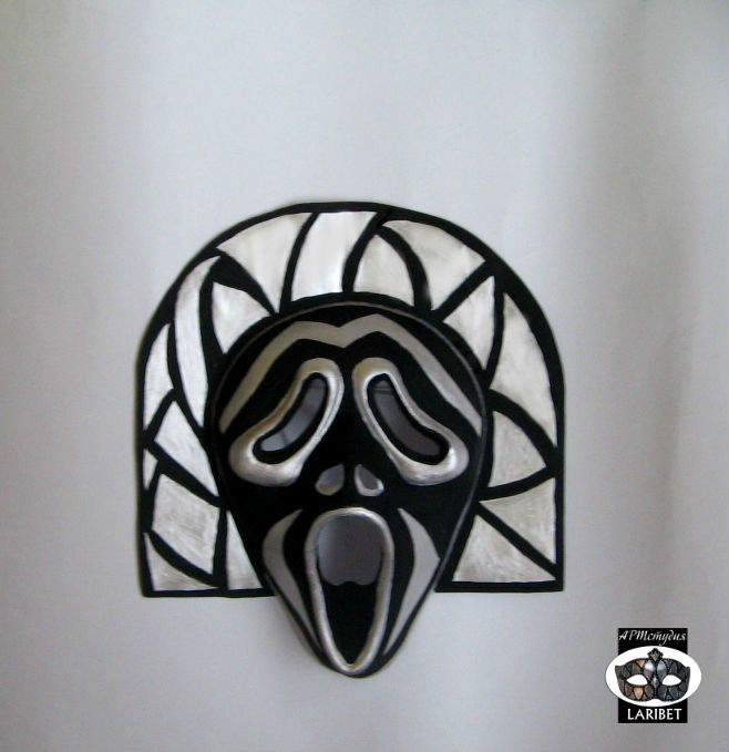 Карнавальная маска «Осколки Крика»