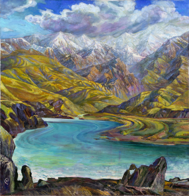 Rinat Salimzyanovich Khanafeev. Река Нарын