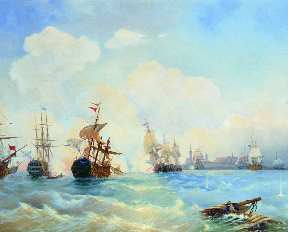 Алексей Петрович Боголюбов. Ревельский бой 2 мая 1790 года