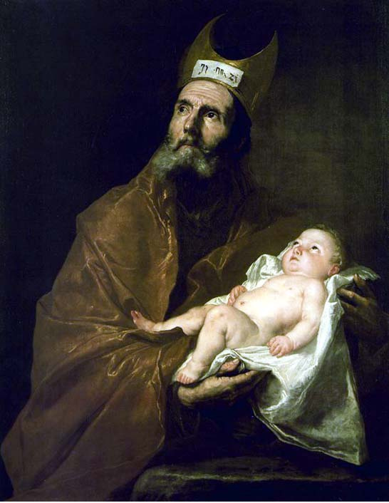 Хосе де Рибера. Св. Симеон с младенцем Христом