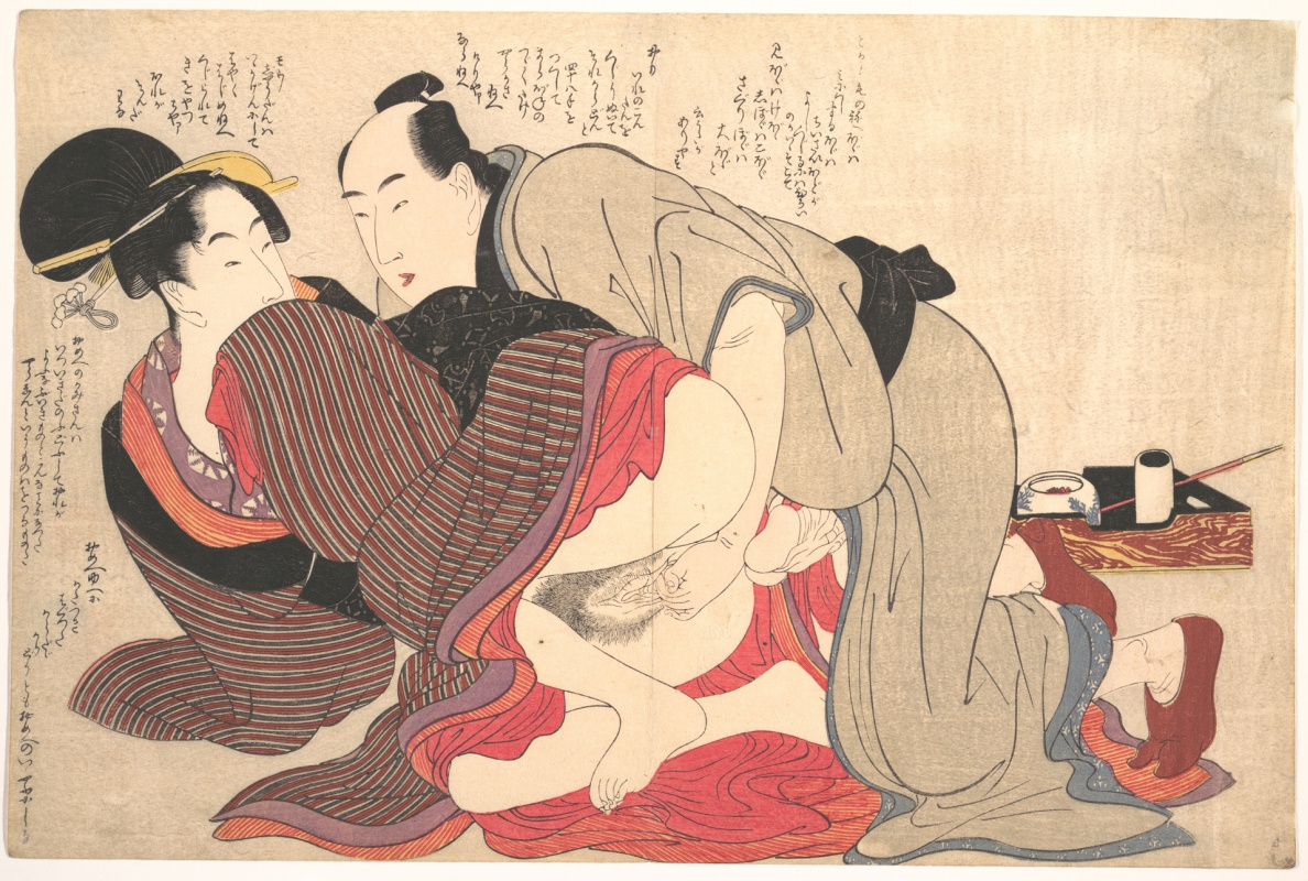 Китагава Утамаро. Мужчина и женщина
