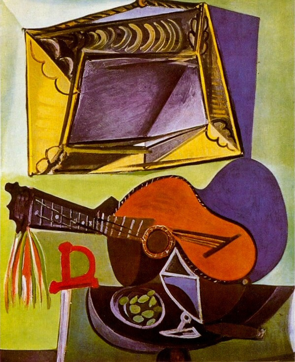 Пабло Пикассо. Натюрморт с гитарой