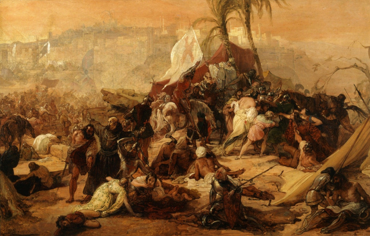Франческо Айец. Седьмой крестовый поход на Иерусалим
