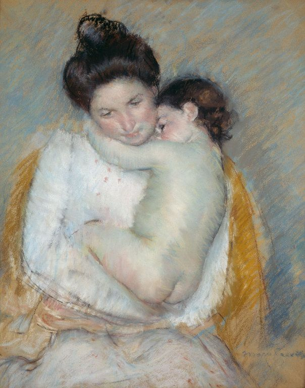 Мэри Кассат. Мать и дитя