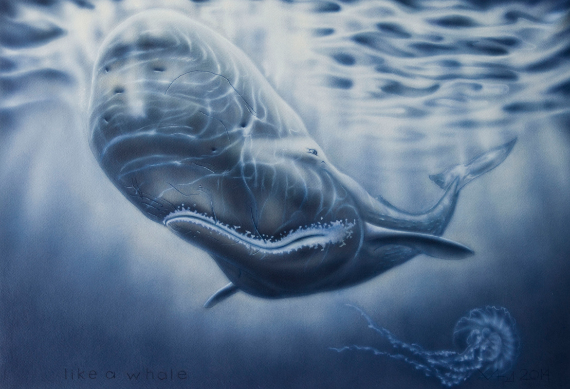 Александр Хардин. Lake a whale