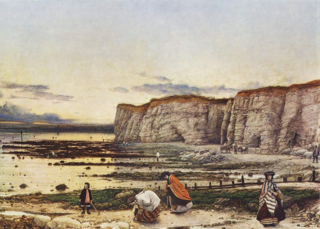 Уильям Дайс. Залив Пегвелл в Кенте - воспоминание о 5 октября 1858 г.