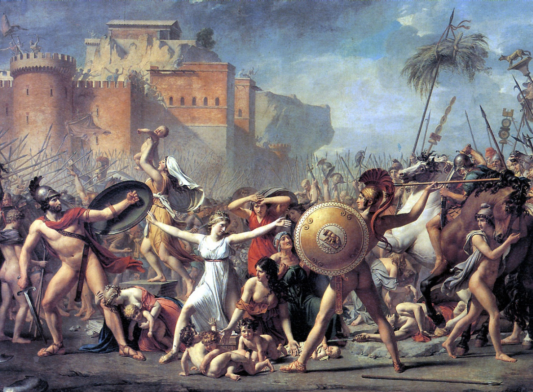 Сабинянки, останавливающие битву между римлянами и сабинянами