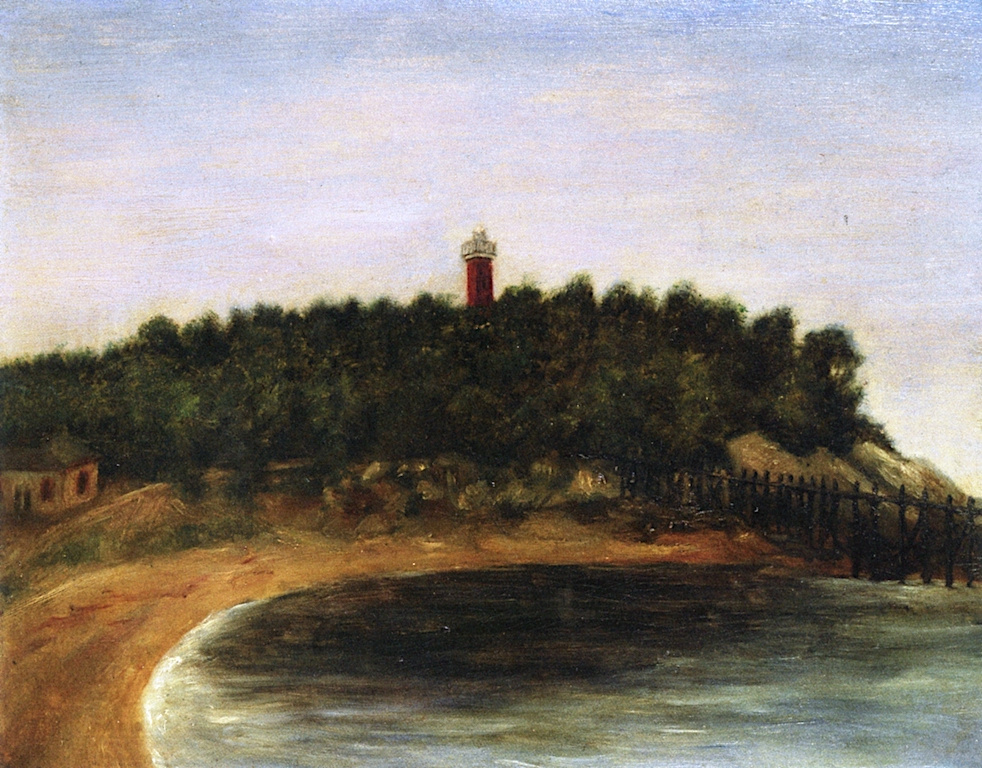 Анри Руссо. Пейзаж с маяком