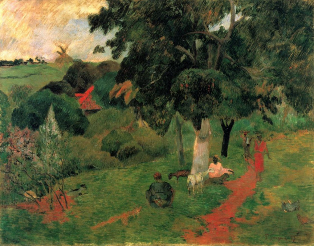 Paul Gauguin. The coming and going, Martinique
