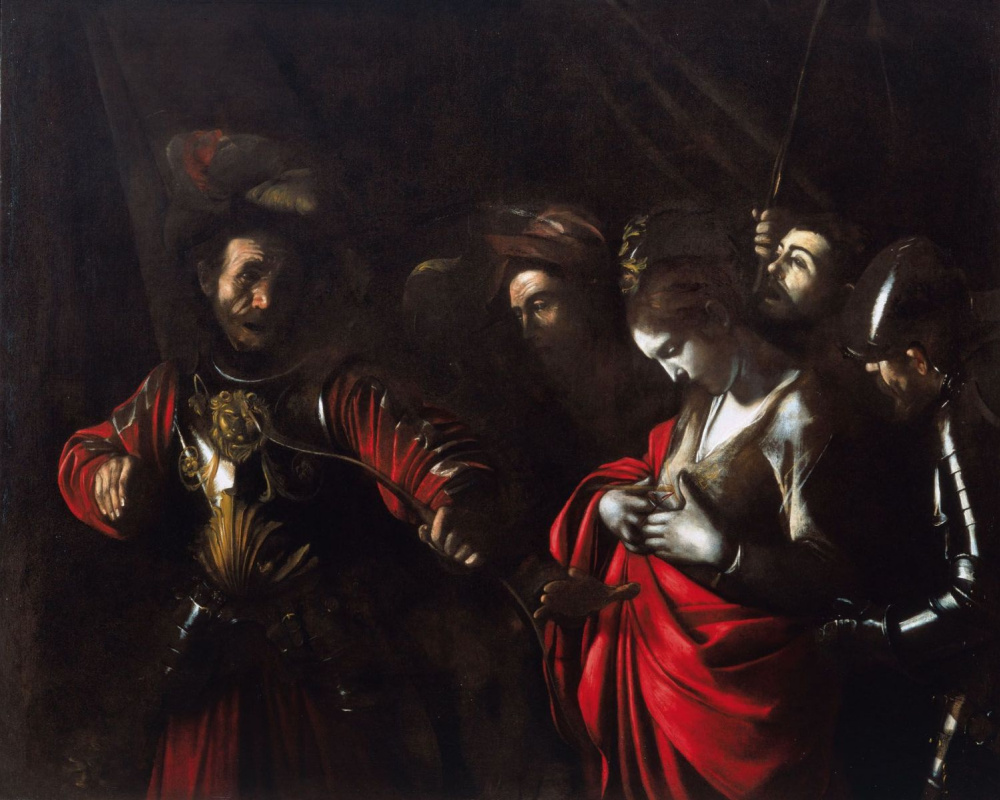 Микеланджело Меризи де Караваджо. Мученичество святой Урсулы
