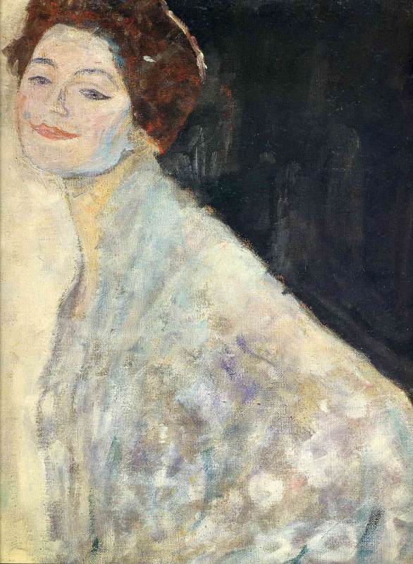 Густав Климт. Портрет дамы в белом