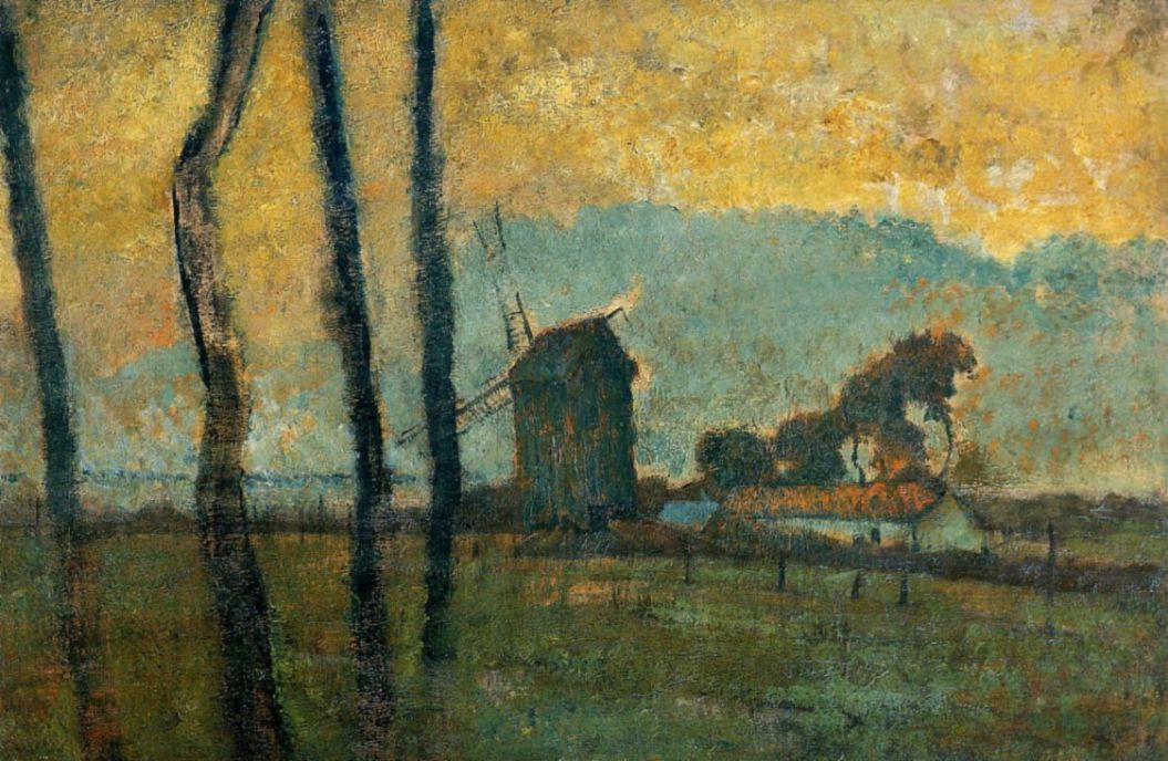 Эдгар Дега. Пейзаж в Сен-Валери-сюр-Сомм