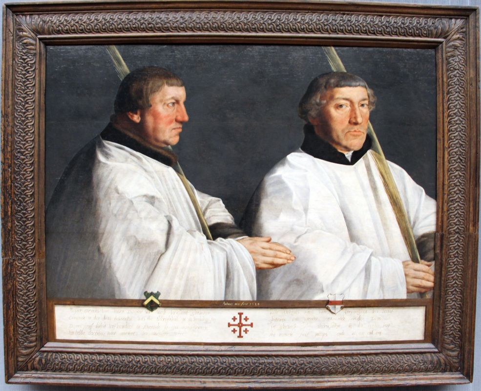 Портрет двух каноников