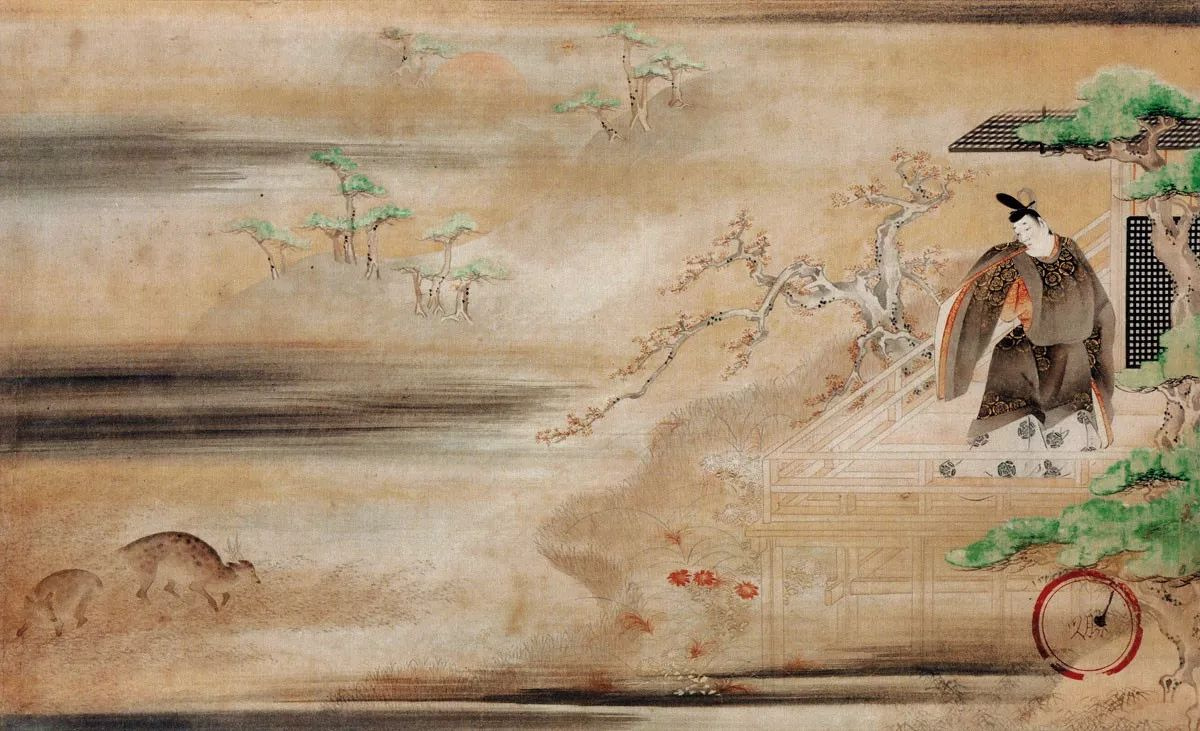 Иваса Матабэй. Вечерний туман (Югири), из собрания древних китайских и японских рассказов