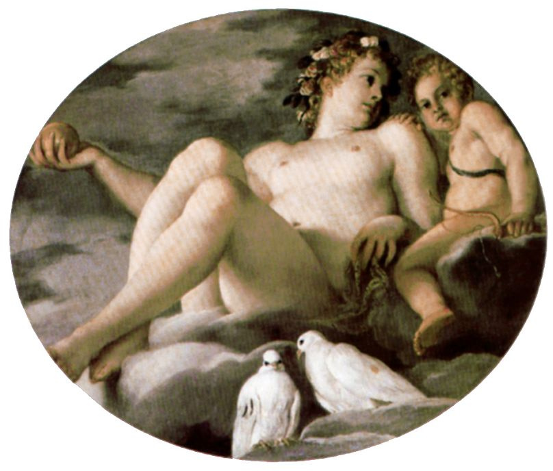 Аннибале Карраччи. Венера и Амур