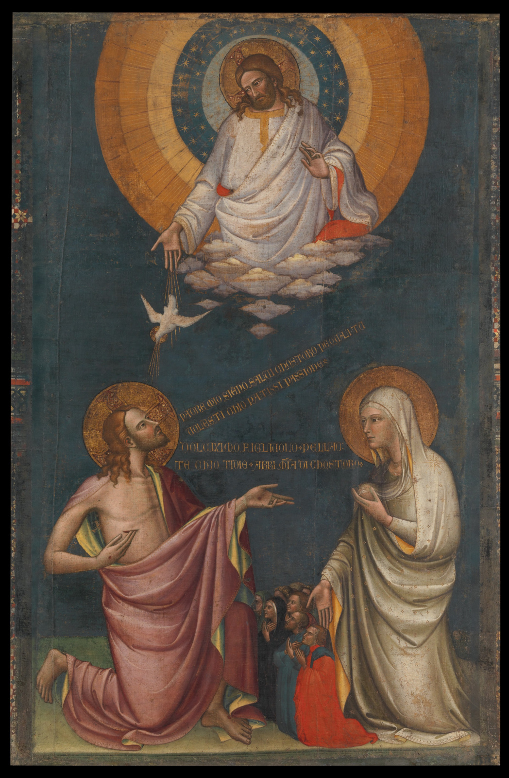 Лоренцо Монако. Заступничество Христа и Девы Марии