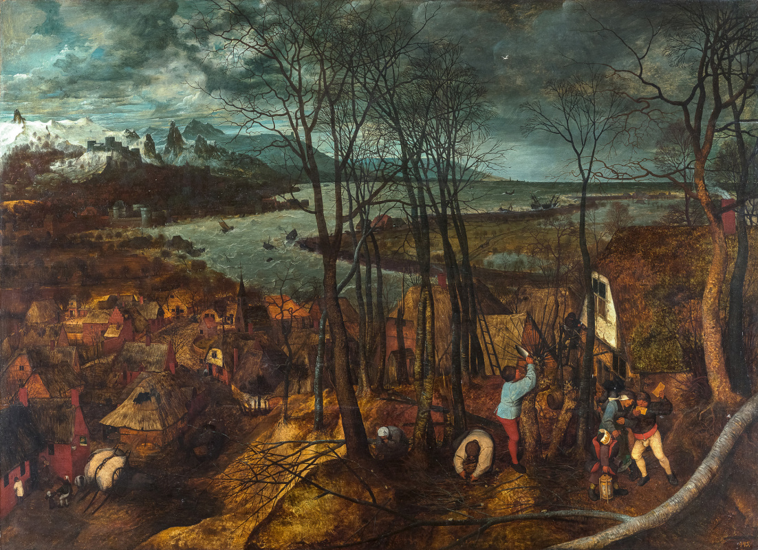 Pieter Bruegel The Elder. The Gloomy Day