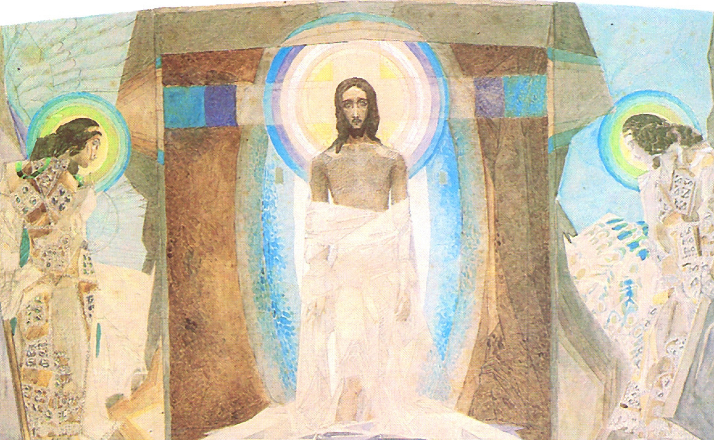Картинки по запросу Врубель Эскиз росписи Владимирского собора в Киеве