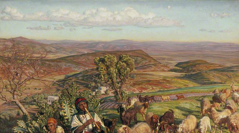 Уильям Холман Хант. Долина Эсра-Эрон с холма над Назаретом
