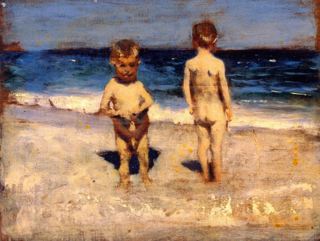 Джон Сингер Сарджент. Два мальчика на пляже в Неаполе