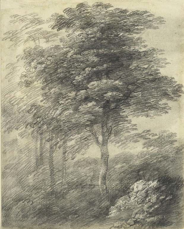 Томас Гейнсборо. Лесной пейзаж