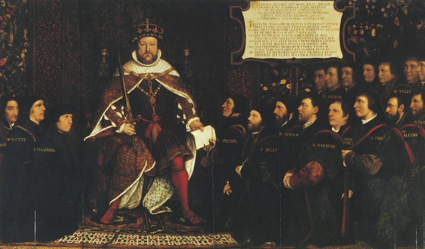 Ганс Гольбейн Младший. Генрих VIII в окружении врачей