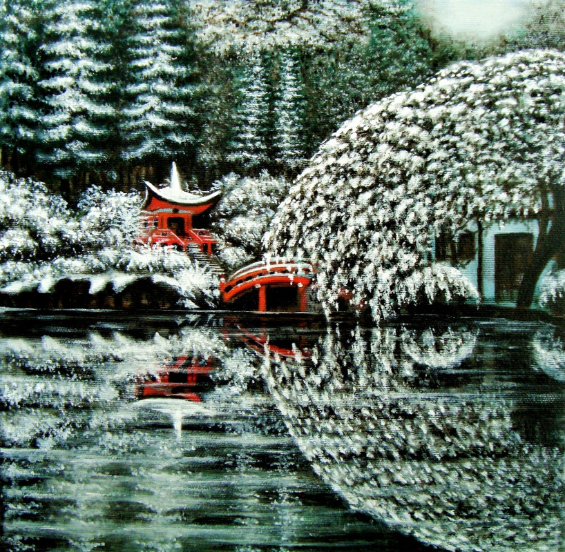 Alex Visiroff. Зима в Японии