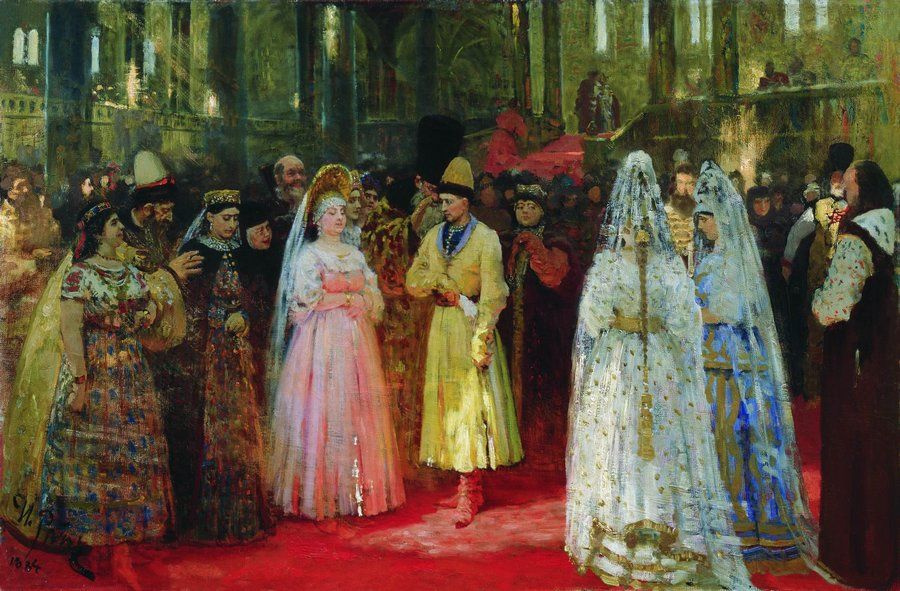 Илья Ефимович Репин. Выбор царской (великокняжеской) невесты