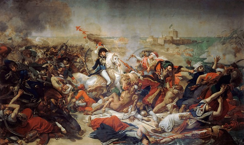 Антуан-Жан Гро. Битва при Абукире, 25 июля 1799