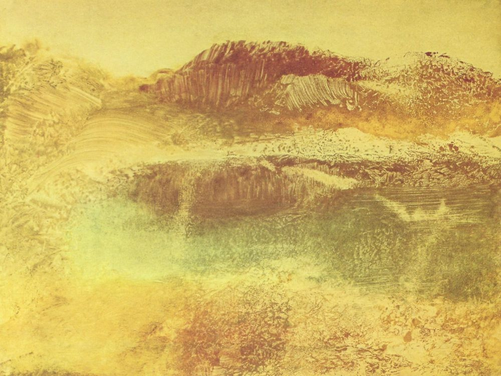 Эдгар Дега. Пейзаж в красных тонах