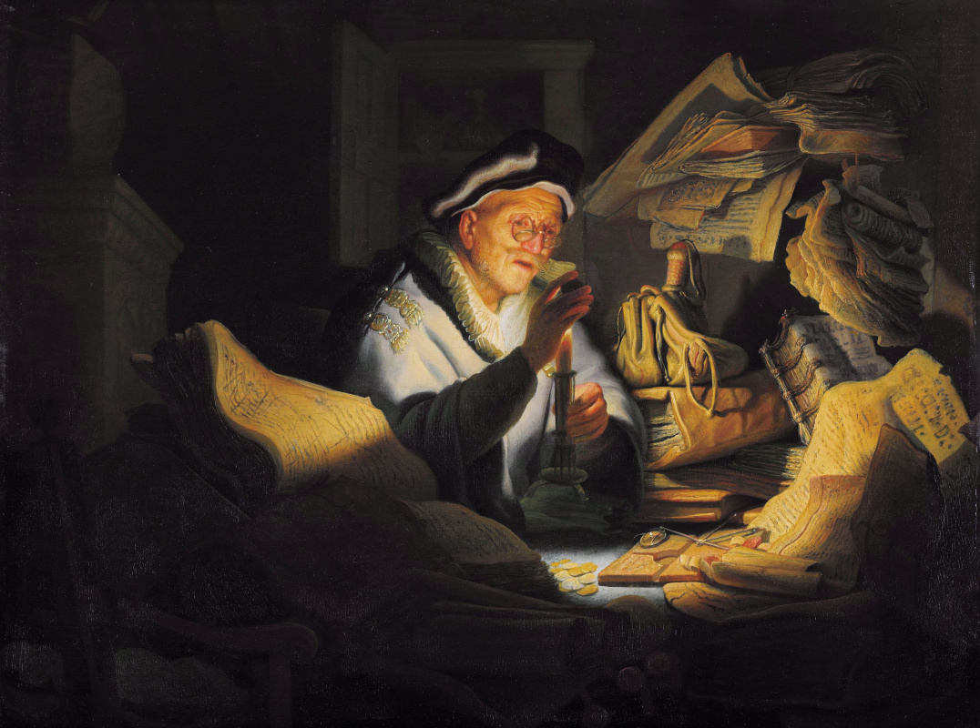 Рембрандт Харменс ван Рейн. Притча о неразумном богаче