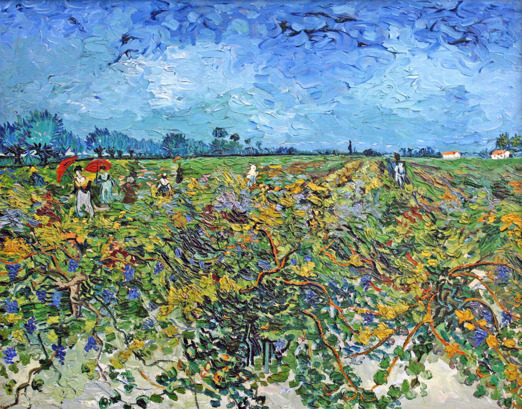 Винсент Ван Гог. Зеленые виноградники