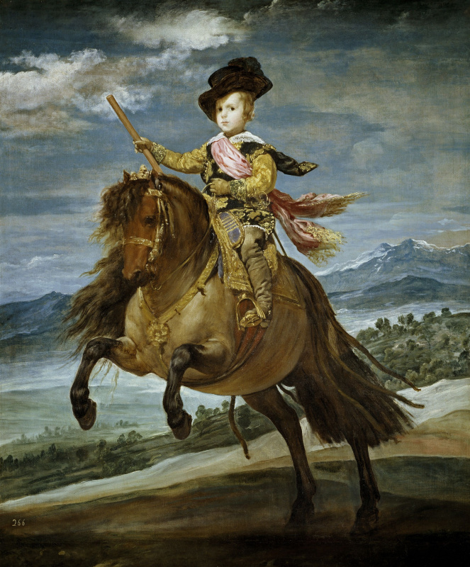 Диего Веласкес. Конный портрет принца Бальтазара Карлоса