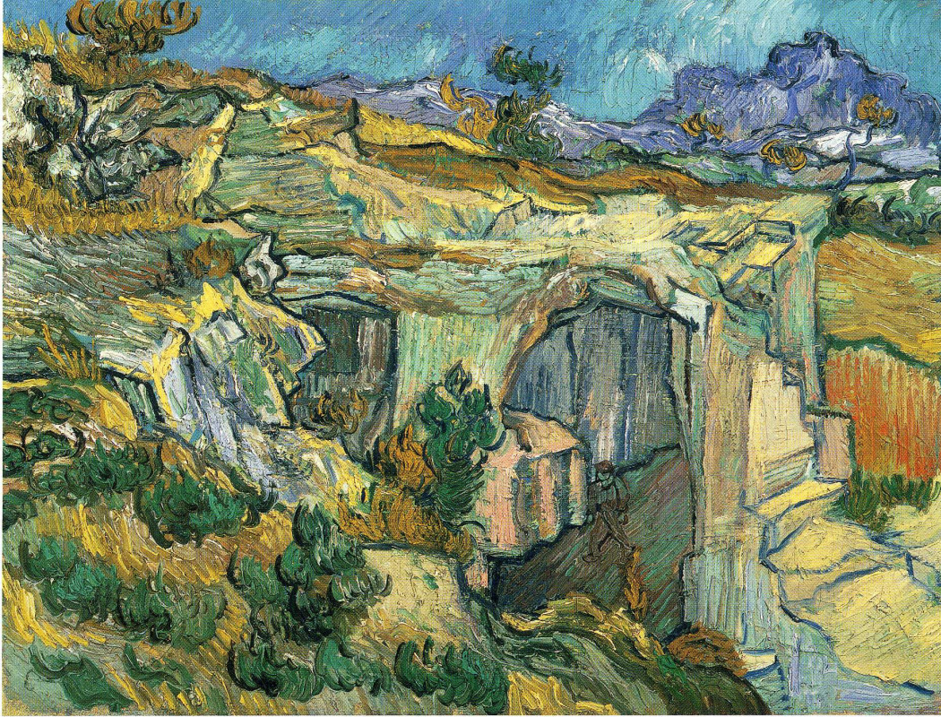 Винсент Ван Гог. Вход в каменоломню у Сен-Реми