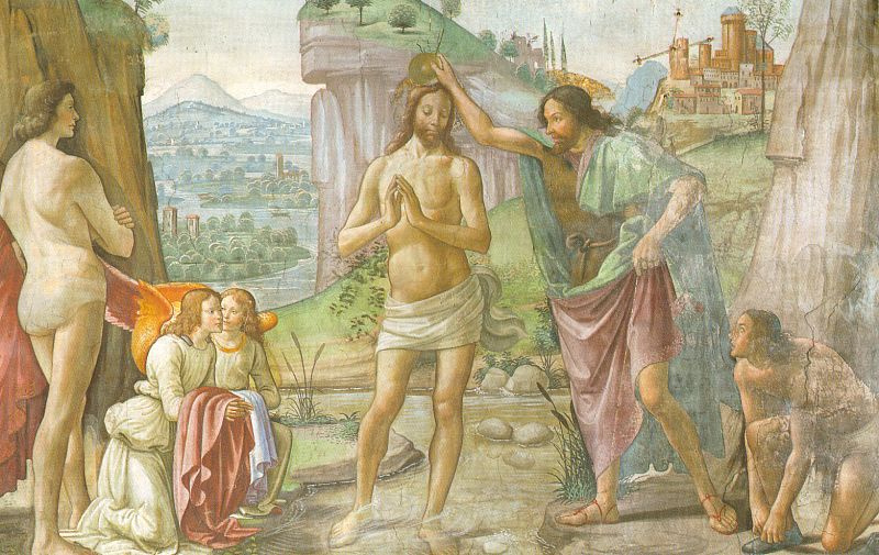 Доменико Гирландайо. Крещение Иисуса