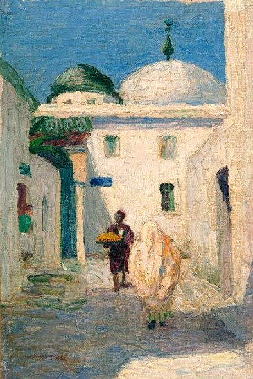Габриель Мюнтер. Мечеть в Тунисе