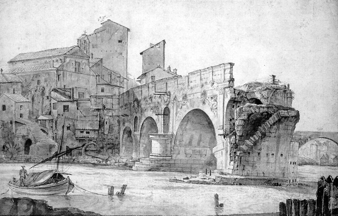 Ян Асселейн. Сломанный мост в Риме