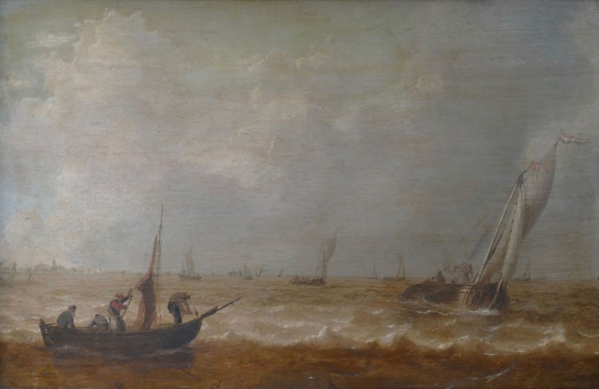 Ян ван Гойен. Вид на залив