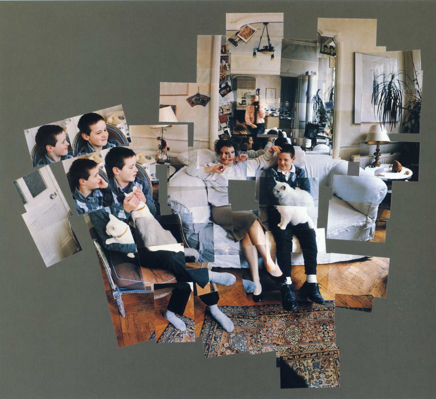 Дэвид Хокни. Джордж, Бланш, Селия, Альберт и Перси, Лондон, январь 1983