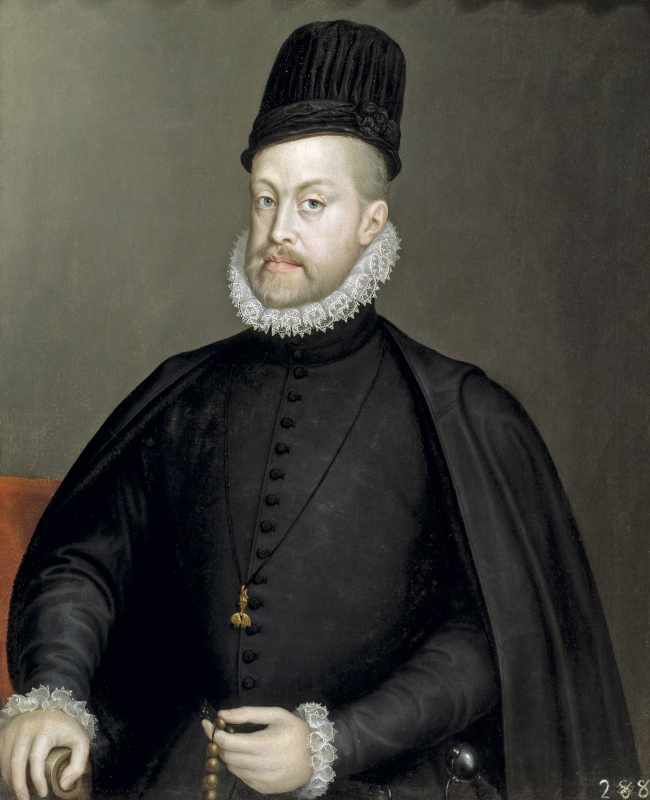 Софонисба Ангвиссола. Филипп ІІ, король Испании