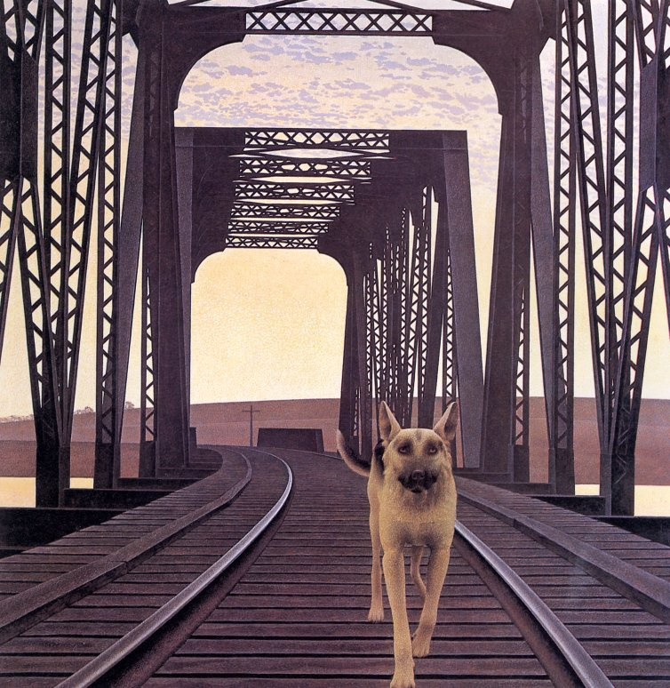 Алекс Колвилл. Собака и мост