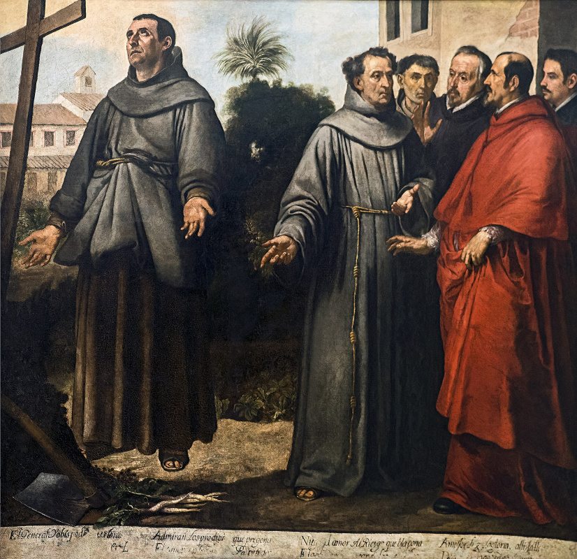 Бартоломе Эстебан Мурильо. Святой Диего из Алькалы перед крестом