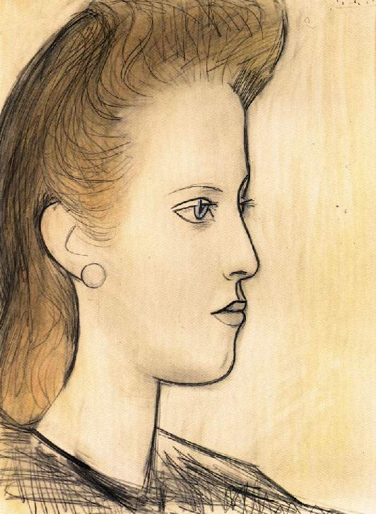 Пабло Пикассо. Портрет мадемуазель Обри