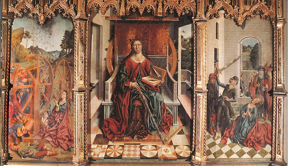 Фернандо Гальего. Триптих Святой Екатерины